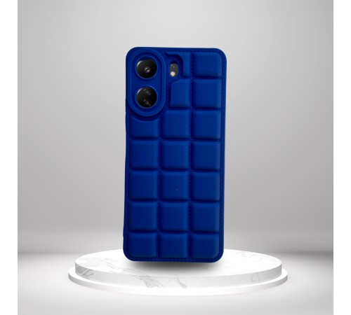 Xiaomi Redmi 13C 4G Uyumlu  Silikon Madlen Case LACİVERT