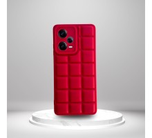 Xiaomi Redmi Note 12 Pro 5G Uyumlu  Silikon Madlen Case KIRMIZI