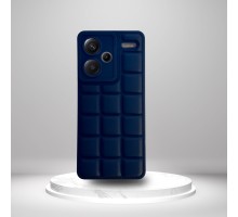 Xiaomi Redmi Note 13 Pro Plus 5G Uyumlu  Silikon Madlen Case SİYAH