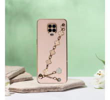 XİAOMİ REDMİ NOTE 9 PRO MAX ELÇEK ŞANZELİZE KILIF ROSE GOLD